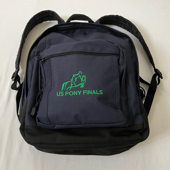 NWOT US PONY FINALS Backpack Blue - Picture 1 of 14